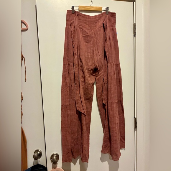 Free People One Good Day Wide-Leg Pants - Picture 7 of 8
